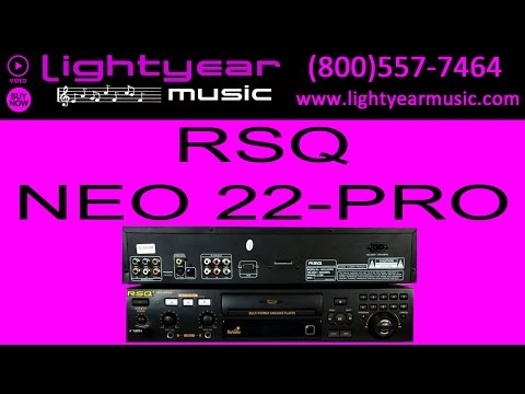 RSQ NEO 22 PRO Karaoke Machine, Player, System Lightyearmusic