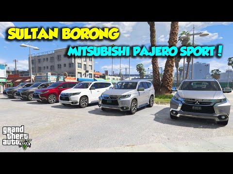 BORONG MITSUBISHI PAJERO SPORT SULTAN MAH BEBAS SENGGOL DONG - GTA V SULTAN UPIN IPIN SPESIAL