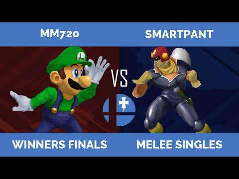 RogaSmash 195: SSBM Winners Finals - MM720 (Luigi) vs Smartpant (C Falcon)
