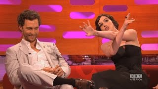 Anne Hathaway is a huge Matthew McConaughey Magic Mike Fan - The Graham Norton Show on BBC America