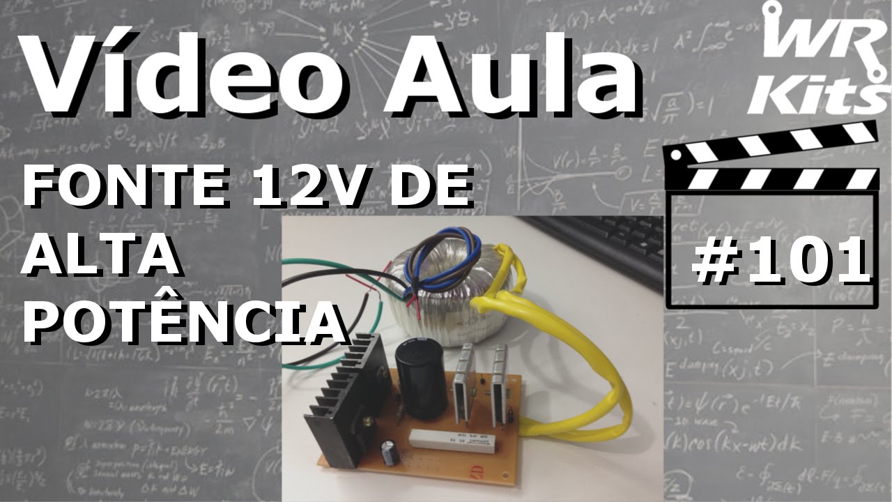 FONTE 12V DE ALTA POTÊNCIA