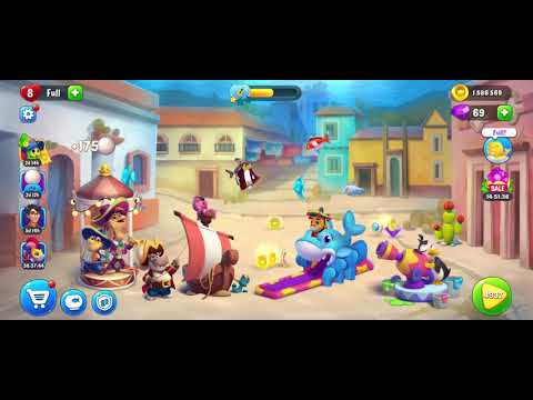 Fishdom Win Strikes Level 4929 - 4934. Using FREE Power Ups.