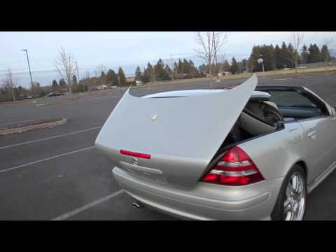 02 Mercedes Benz SLK320 Designo PKG Walk Around