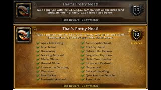 How to get the That's Pretty Neat! Achievement and earn The Birdwatcher Title!
