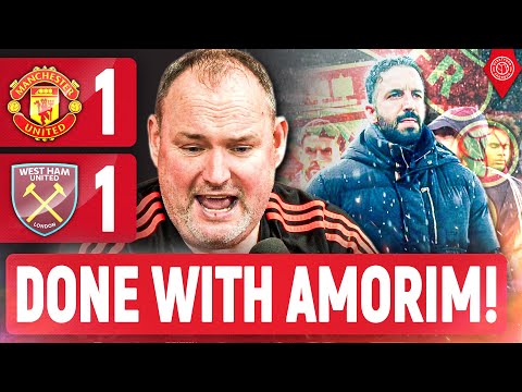 'Amorim Has No Plan!' | Andy Tate REACTS! | Manchester United 1-1 West Ham