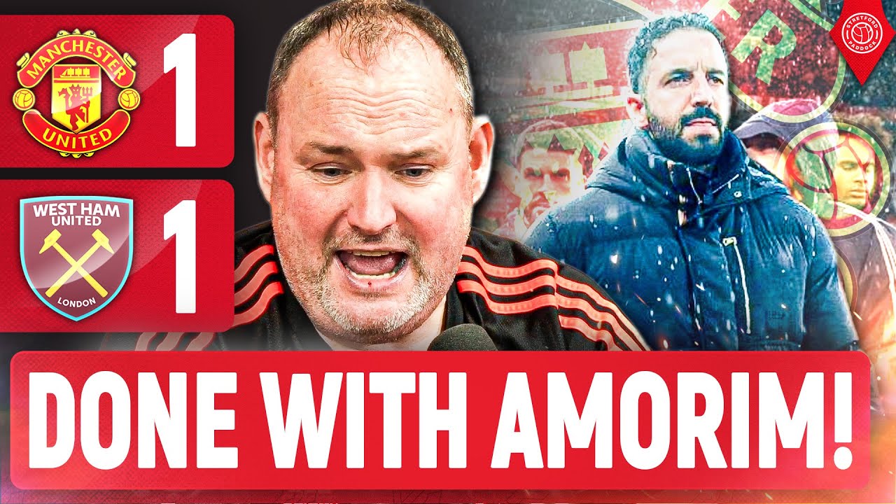 'Amorim Has No Plan!' | Andy Tate REACTS! | Manchester United 1-1 West Ham
