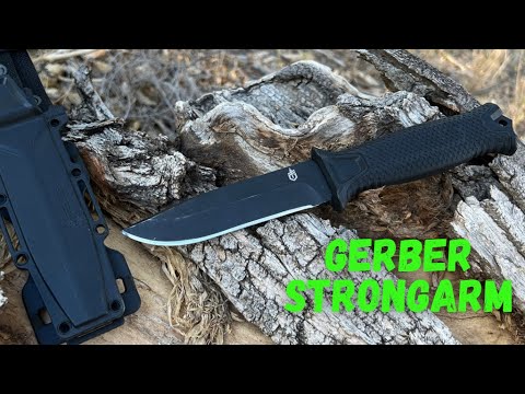 Gerber Strongarm Tactical Survival Knife Field Test and Review