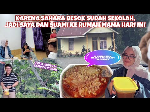 MAMA COOKS MEAT TO OUR DESIRES, TODAY IS A HAPPY DAY