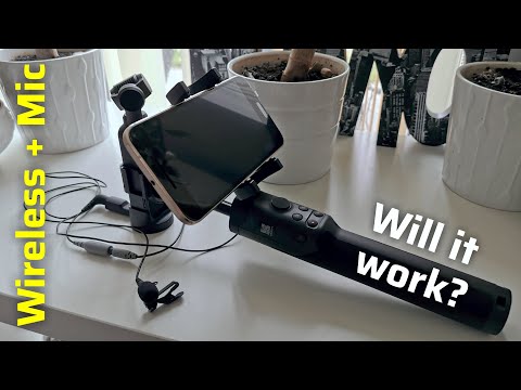 Most Wanted DJI Osmo Pocket Wireless Module with External Microphone now Works!