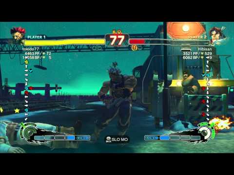 SSF4 AE: Tokido (Akuma) vs Hibisan (Hawk) - Ranked Match (720p HD)