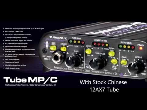 ART MP/C Preamp/Compressor - Stock Chinese Tube vs Russian Made Tube - Guitar Direct Input