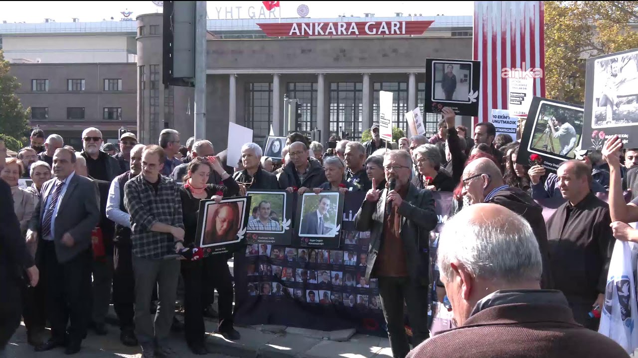 Ankara Gar Katliamı'nın 10'uncu yılı boyunca "10. Yıl Anma ve Adalet Yürüyüşü"
