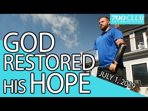 God RESTORED His HOPE | Full Episode | 700 Club Interactive