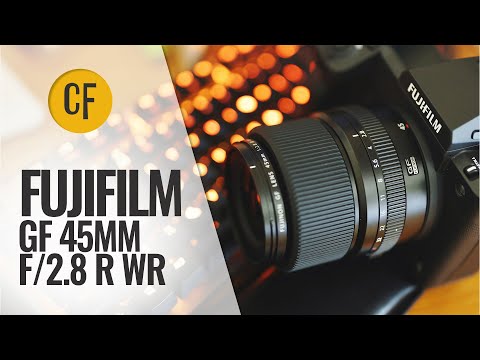 Video thumbnail for Fujifilm GF 45mm F2.8 R WR review 2