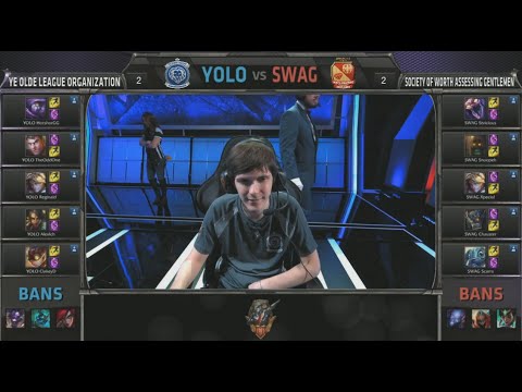 YOLO vs SWAG - the URFitational Grand Finals | 2015 April Fools LoL URF mode match
