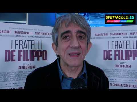 Sergio Rubini, intervista I fratelli De Filippo: «Ve li racconto giovani e spregiudicati»