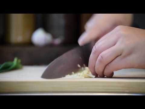 Fast Precise Cutting Skills Using One of The World's Sharpest Knife Basic Cooking Skills