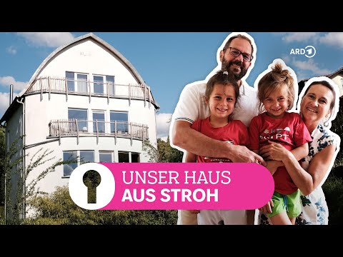 Nachhaltig und ökologisch bauen mit Stroh | ARD Room Tour