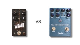 Video thumbnail for Foxpedal Wrath vs Fender Full Moon Distortion by shnobel