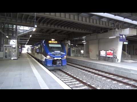 NEB Pesa Link stellen VT 632.001 & VT 632.003 vertrekken in Berlin Ostkreuz