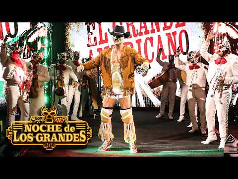 El Grande Americano makes a grand entrance with the entire arena in his corner: Noche de Los Grandes