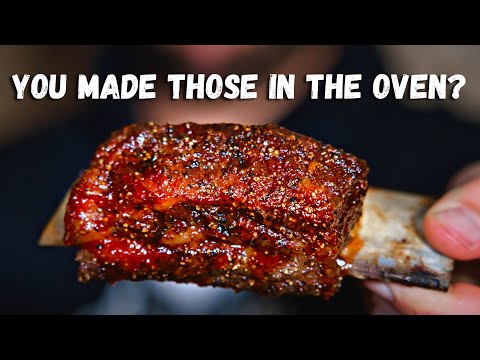 EASY Oven Baked Beef Short Ribs | The PERFECT Indoor BBQ Beef Ribs