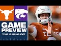 College Football Week 10: No. 24 Texas vs No. 13 Kansas State GAME PREVIEW | CBS Sports HQ