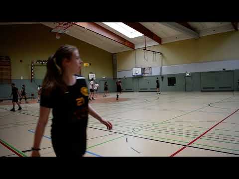 Korfball 21/22 Testspiel Schweriner KC 2 - SG Pegasus 1 Halbzeit 2