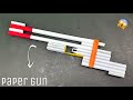How To Make Paper Shotgun At Home Easy And Fast That Shoots Paper Bullets
