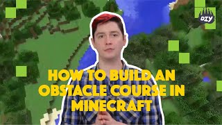 How to build an obstacle course in Minecraft | Minecraft tutorials for kids | #doitwithdiy