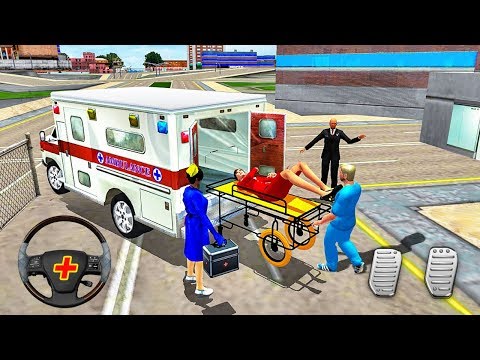 Ambulance Driver Rescue Simulator - 911 Emergency Services - Android Gameplay