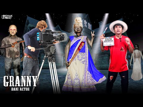 GRANNY THE ACTRESS SHORT FILM : GRANNY ACTRESS | HORROR GAME GRANNY : CT 2 SLENDRINA | MOHAK MEET