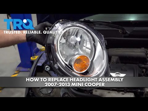 How to Replace Headlight Assembly 2007-2013 Mini Cooper