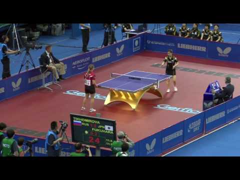 WTTTC-2010. 24 May. Women: Tikhomirova (Rus) - Fukuhara (Jpn)