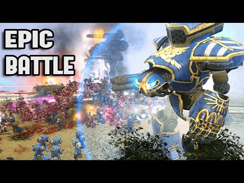 UNIFICATION MOD 2023: Ultramarines vs Legion of Slaanesh! - Warhammer 40K: Dawn of War: Soulstorm