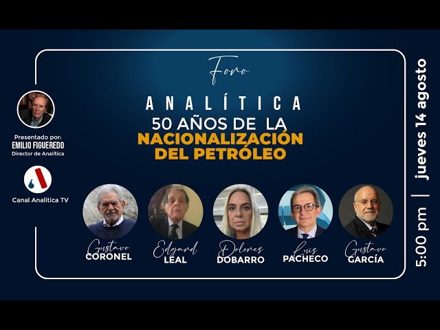 Reflections on 50 Years of Oil Nationalization in Venezuela: A Critical ...