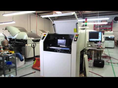 MPM UP2000 HiE Screen Printer Demo