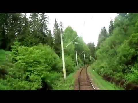 LE5100 CabView Poiana Ilvei-Vatra Dornei Bai (linia 502)[HD]