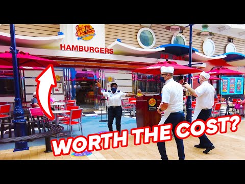 Johnny Rockets - Royal Caribbean Cruise Food