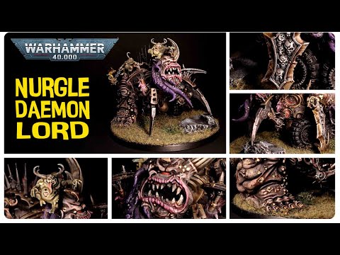 How I Made A Nurgle Daemon Monstrosity Out Of Warhammer Bits