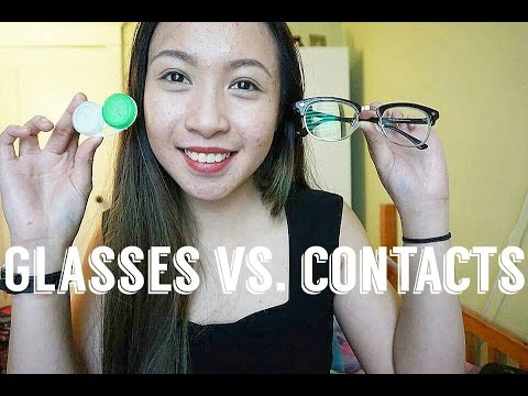 Contact Lens Vs. Glasses l Teenuhmay