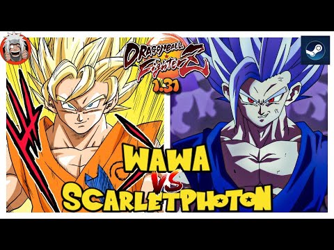 DBFZ Wawa vs Scarlet Photon (GogetaSS4, Trunks, GokuSSJ) Vs (Gohan, Goku, GokuSSJ) Ver 1.31