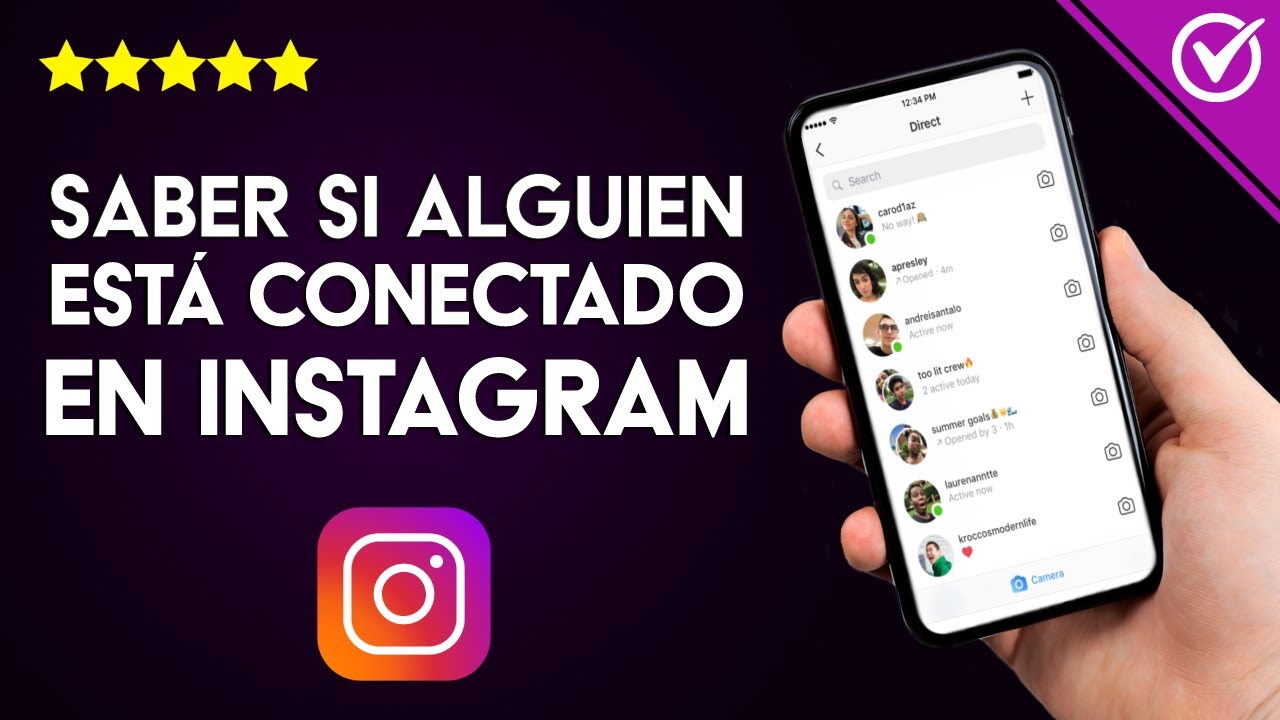 Cómo Saber si Alguien está Conectado o en Línea en Instagram, si Aparece Desconectado o está Oculto
