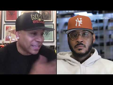 LL COOL J | What's In Your Glass? | Carmelo Anthony