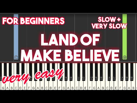Land Of Make Believe - Bucks Fizz piano tutorial