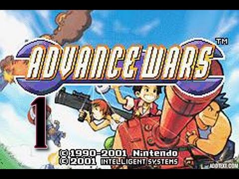 Part 1: Let's Play Advance Wars 1, Advance Campaign - "It's War"