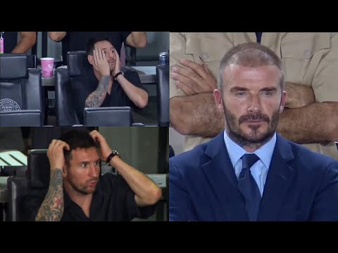Messi and Beckham's Shocking Reactions to Inter Miami vs. Houston Dynamo US Open Cup Final