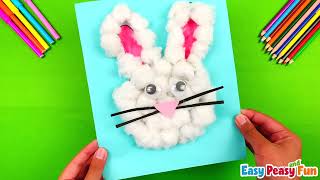 Cotton Easter Bunny Craft