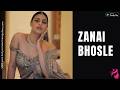 Zanai Bhosle Stunning Looks In Sarees And Modern Dresses Bollywood Actress Gallery