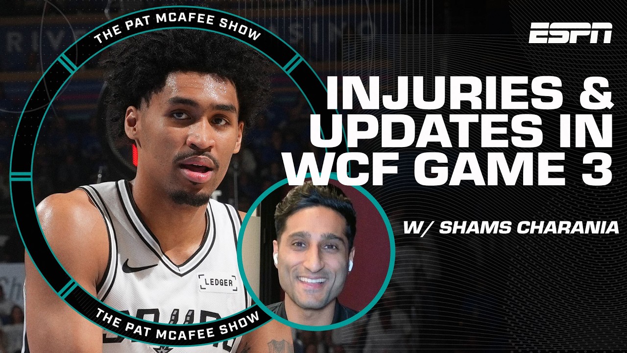 Dylan Harper is a GAME-TIME DECISION in Game 3 of the WCF 🚨 Shams details | The Pat McAfee Show